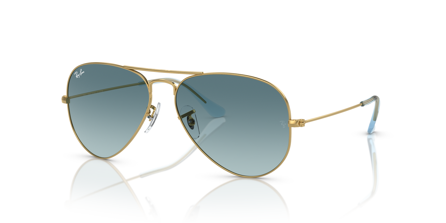 „Ray-Ban Aviator“ didelis metalinis RB3025 001/3M55